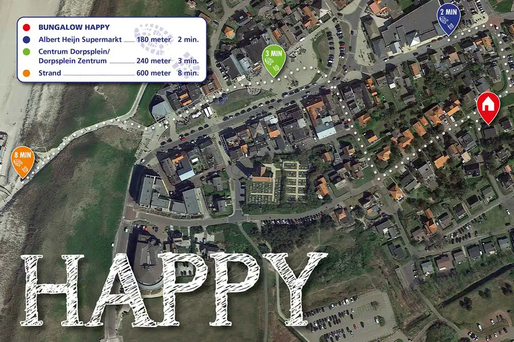 Locatie Vakantiehuis Happy