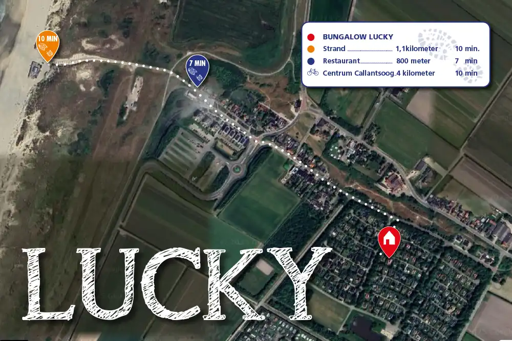 Locatie Vakantiehuis Lucky